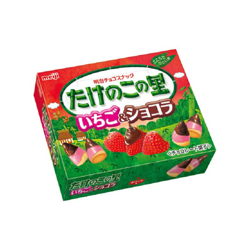 Chocolates Strawberry Kinoko No Yama Meiji